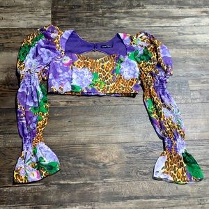 LEOPARD and PURPLE CROP!